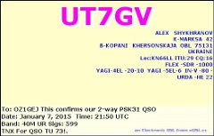 UT7GV